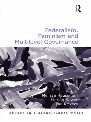 cover image of Federalism, Feminism and Multilevel Governance